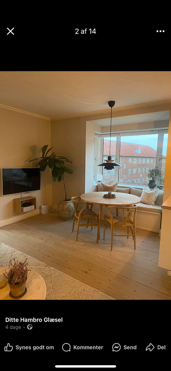 Hyggelig Og Rummelig Lejlighed I Rolige Omgivelser - Copenhagen