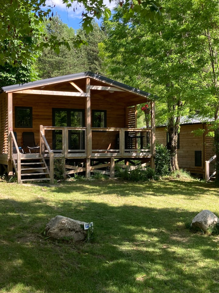 Le Chalet Sésame - Camping Calme Et Nature - Castellane