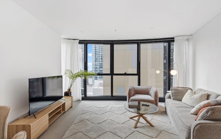 New! City Centre One-bedroom Apartment; Sleeps 4 - 브리즈번