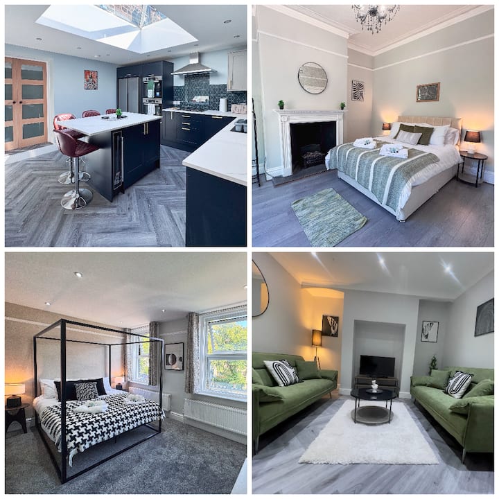 9 Beds, 5 Bedrooms, Large House - Harrogate