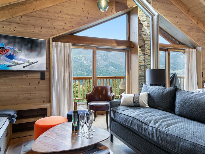Chalet Méribel, 7 Pièces, 12 Pers. - Courchevel