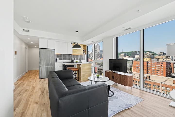 2 Bed/2 Bath Premium Suite - Le Livmore - Montreal