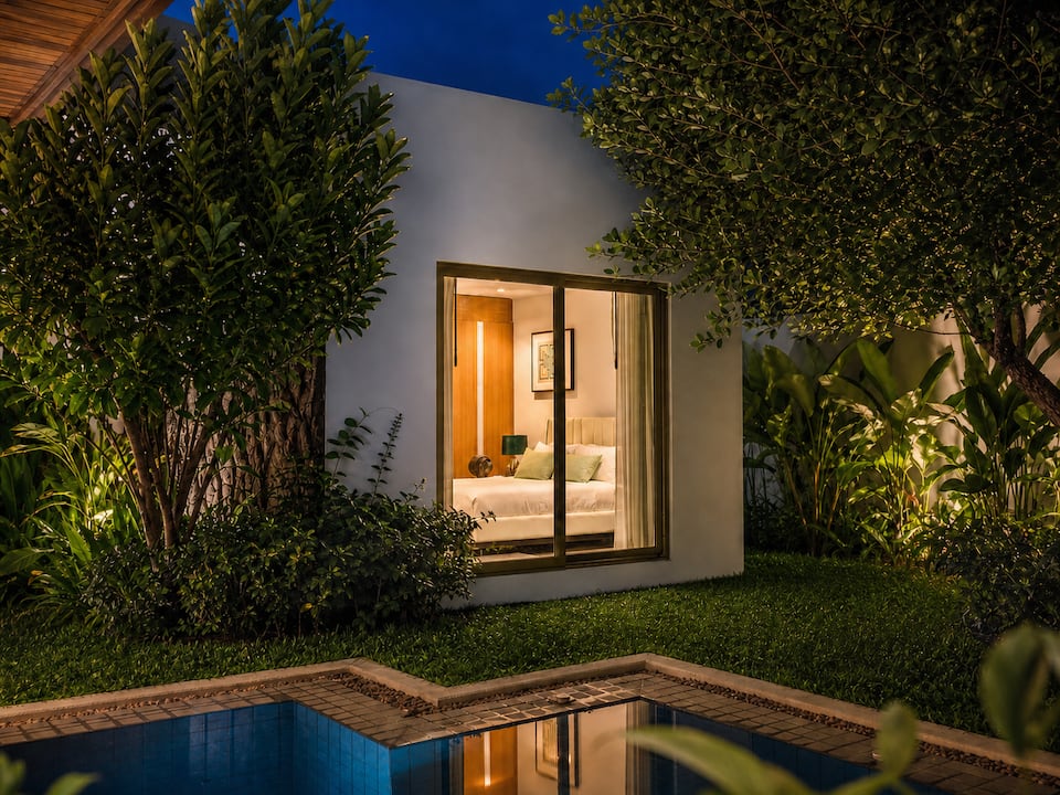 A Bali-style pool villa near Bang Tao, Thep Krasattri, Phuket, Thailand, photo 9 of 10