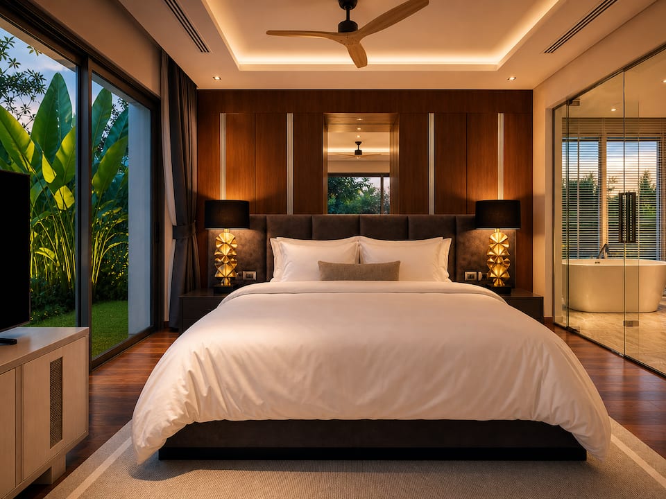A Bali-style pool villa near Bang Tao, Thep Krasattri, Phuket, Thailand, photo 4 of 10