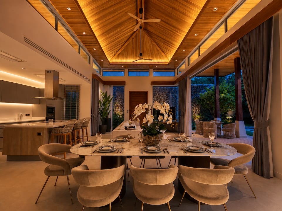 A Bali-style pool villa near Bang Tao, Thep Krasattri, Phuket, Thailand, photo 1 of 10