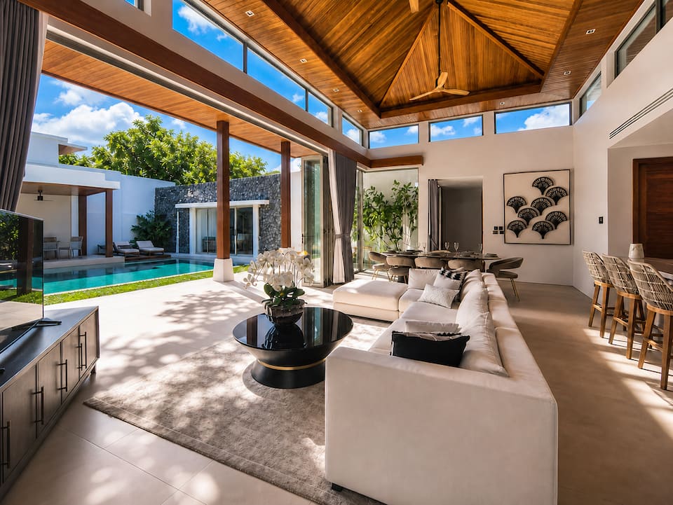 A Bali-style pool villa near Bang Tao, Thep Krasattri, Phuket, Thailand, photo 8 of 10