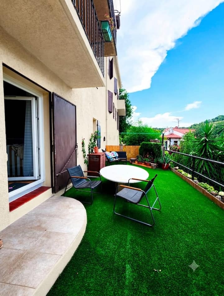 Cocon Intérieur Et Extérieur à 600m Des Plages. - Collioure