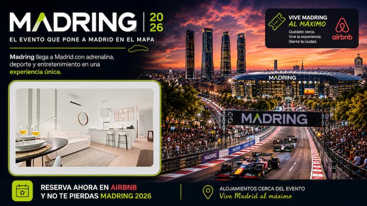 Oceans Apartment | Modern Retreat | Madrid North - San Sebastián de los Reyes