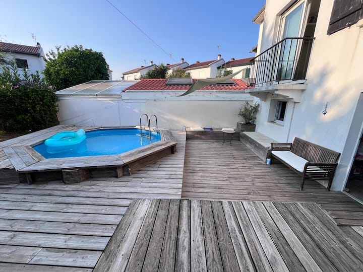 Petite Maison Anglet 6-8 Personnes Avec Piscine - Anglet