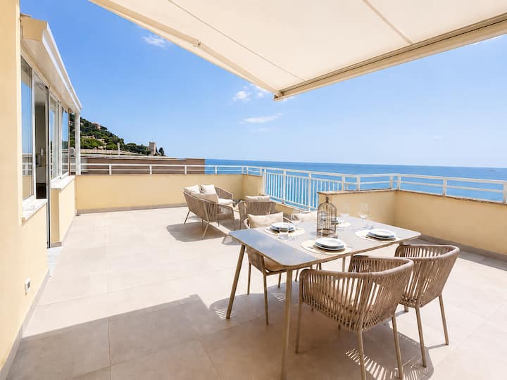 Hostdomus - Sky And Sand Rooftop Suite - Finale Ligure