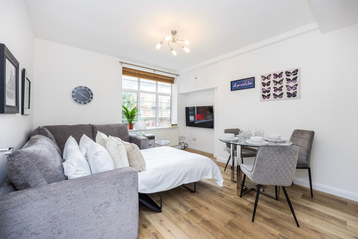 Contractor accommodation Iffley — Cosy 1 Bedroom Apartment — Rotherhithe · Sleeps 3 — 1-bedroom apartment in London, managed by AV Property