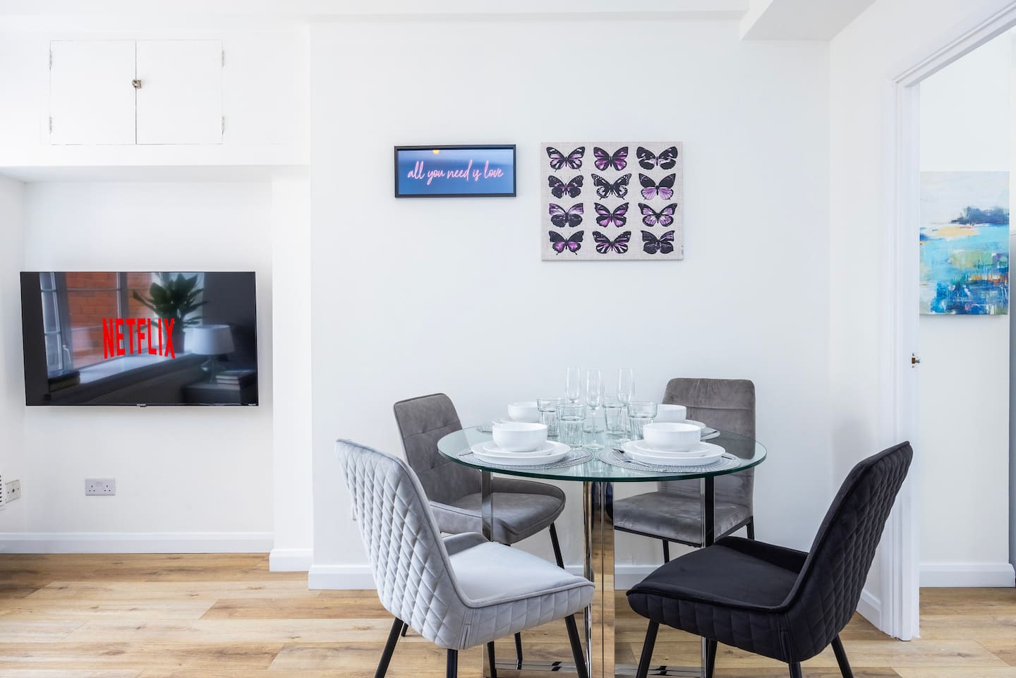 The main bedroom of our 1-bedroom apartment in London, Cosy 1 Bedroom Apartment — Rotherhithe · Sleeps 3