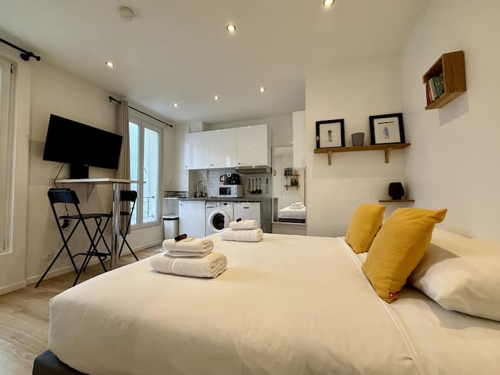Studio Cosy Proche Montmartre Paris 18e - Saint-Ouen