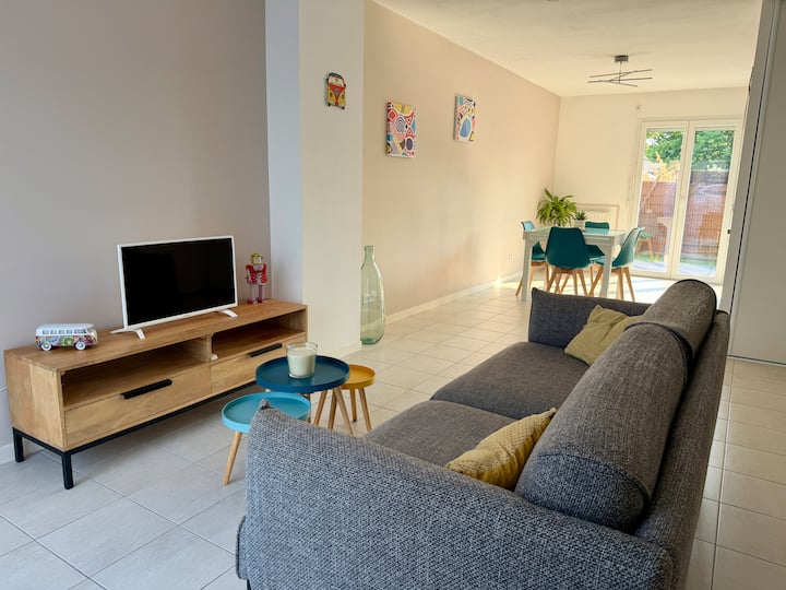 Entre Bordeaux Et Arcachon, Duplex Tout Confort. - Marcheprime