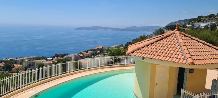 Appartement Monaco / Cap D'ail - 2p Avec Piscine - Cap-d'Ail