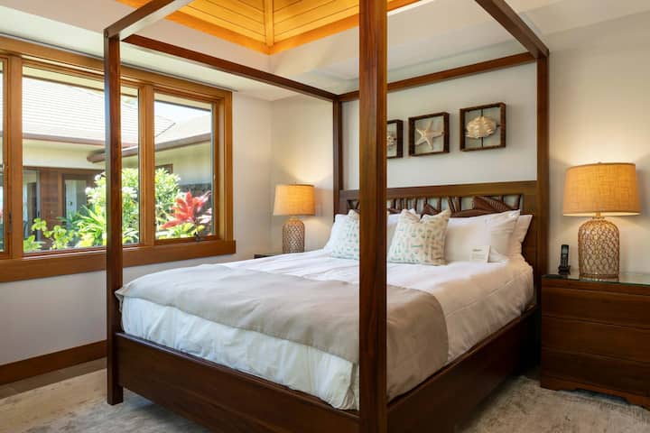 Спалня 4 (Ohana) | Aloha Nui at Residences of Laulea, Big Island, Хавай, от Luxus Vacation Properties