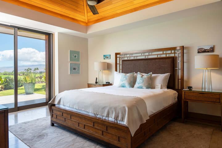 Основна спалня | Aloha Nui at Residences of Laulea, Big Island, Хавай, от Luxus Vacation Properties
