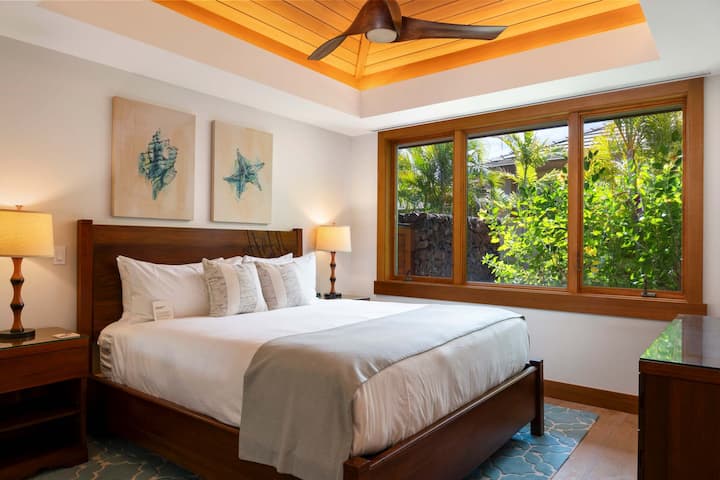 Спалня 2 | Aloha Nui at Residences of Laulea, Биг Айлънд, Хавай, от Luxus Vacation Properties