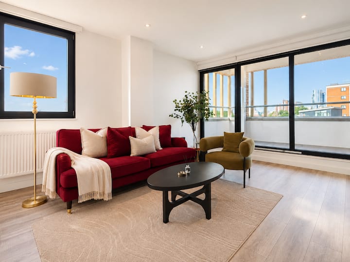 Luxury Flat With Ac & Views Of Shard & Gherkin - Greenwich
