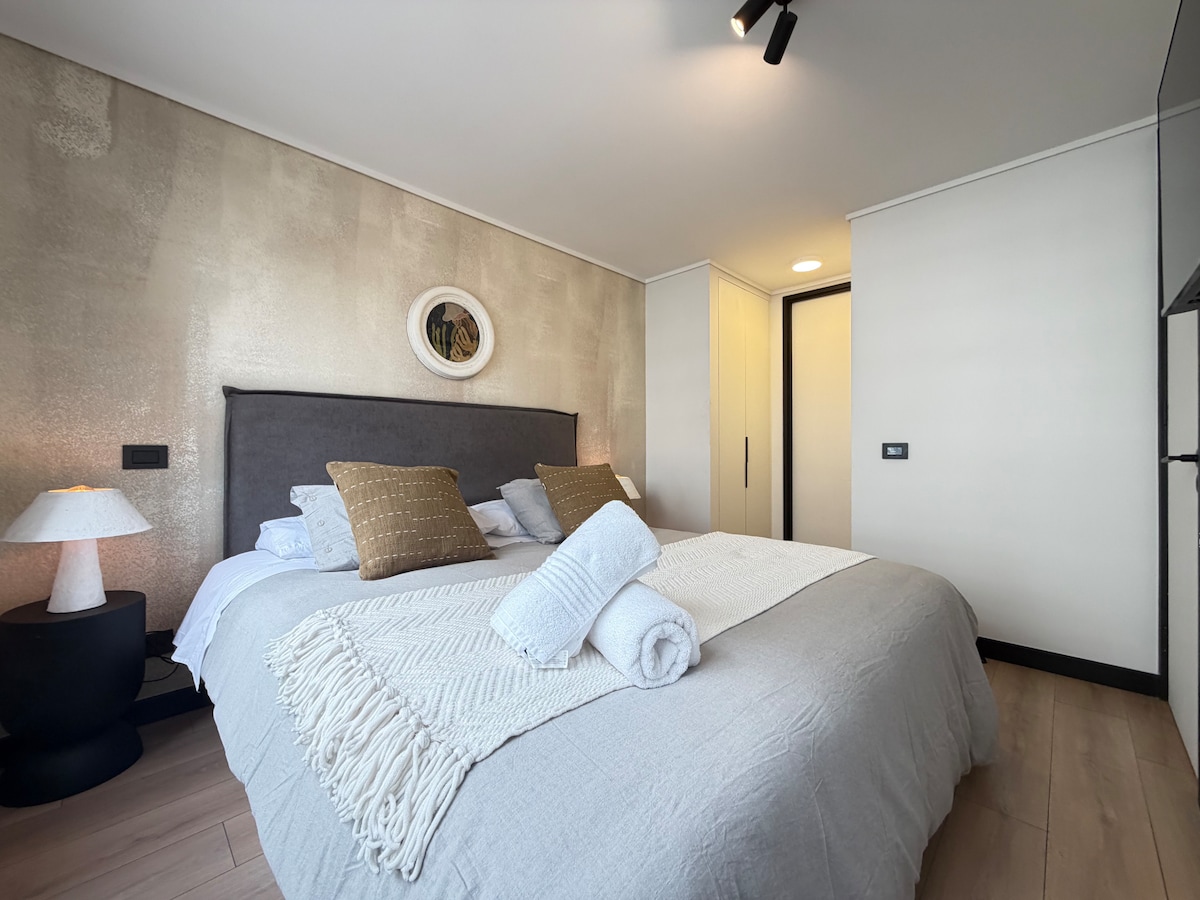 Cama king size, aquecimento e localização incrível em Ñuñoa ...