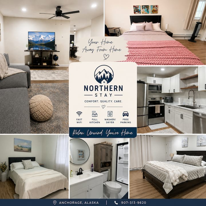 Perfect For Groups | Entire Building | 6 Bedrooms - Alaska
