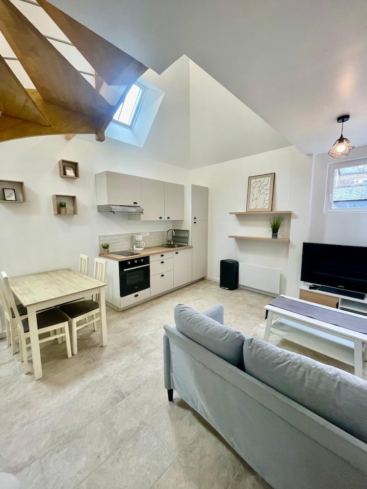 Appartement Neuf, Courette Secrète, Cœur Dinan - Dinan