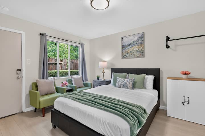 Midterm Rental Studio +Full Bath (2) - Sunnyvale, CA