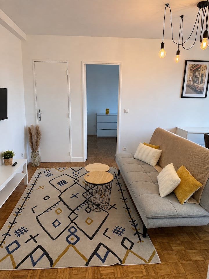 T2 - 45m2 - Balcon - Proche Orly/massy Tgv/rungis - Fresnes