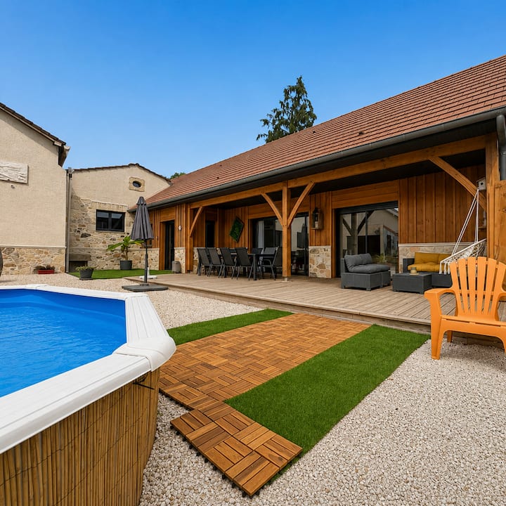 Maison Spacieuse & Piscine Gourdon Centre - Gourdon