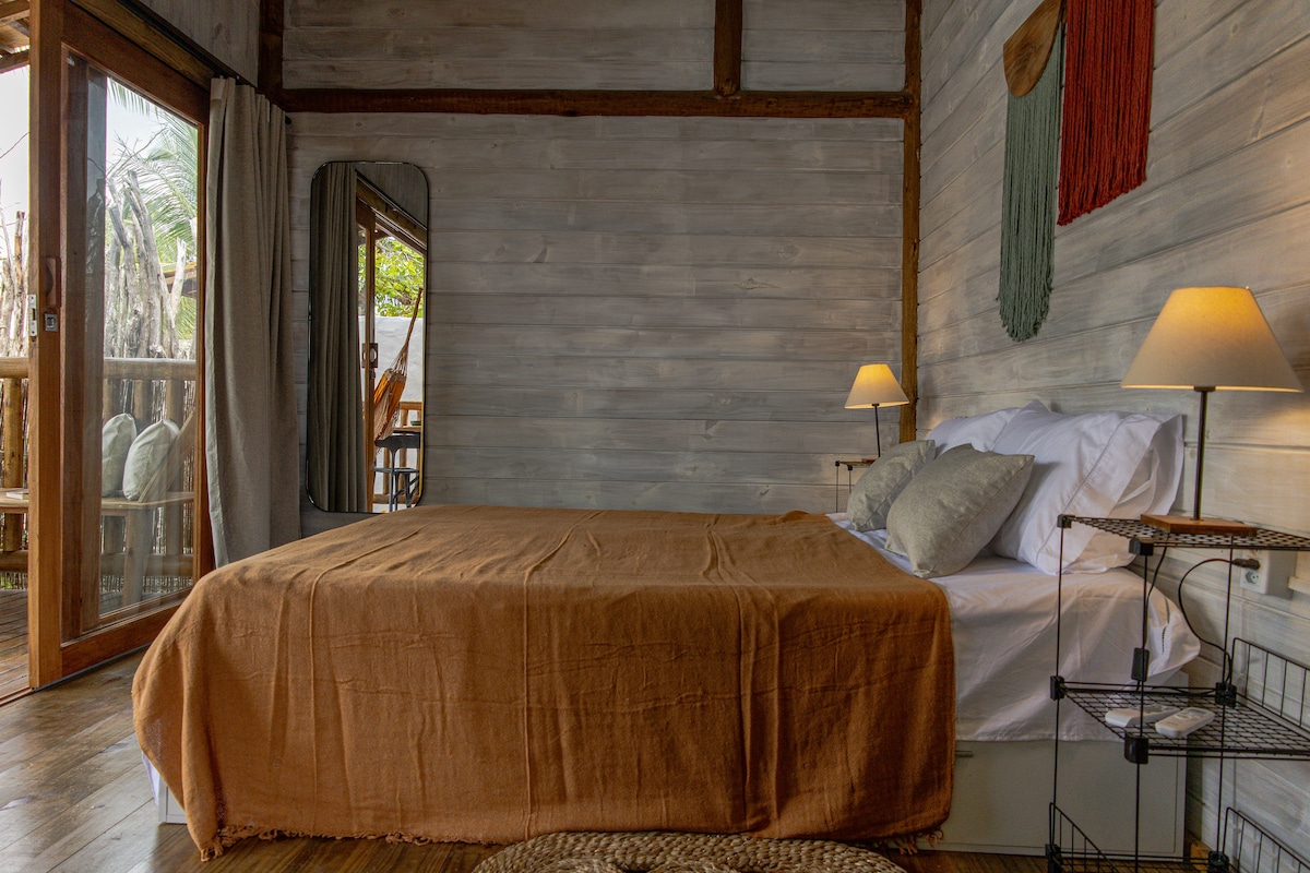 Foto do anúncio de Casa Sintonia - tranquila e bem localizada, para 2 em Lagoa do Paraíso, Jijoca de Jericoacoara