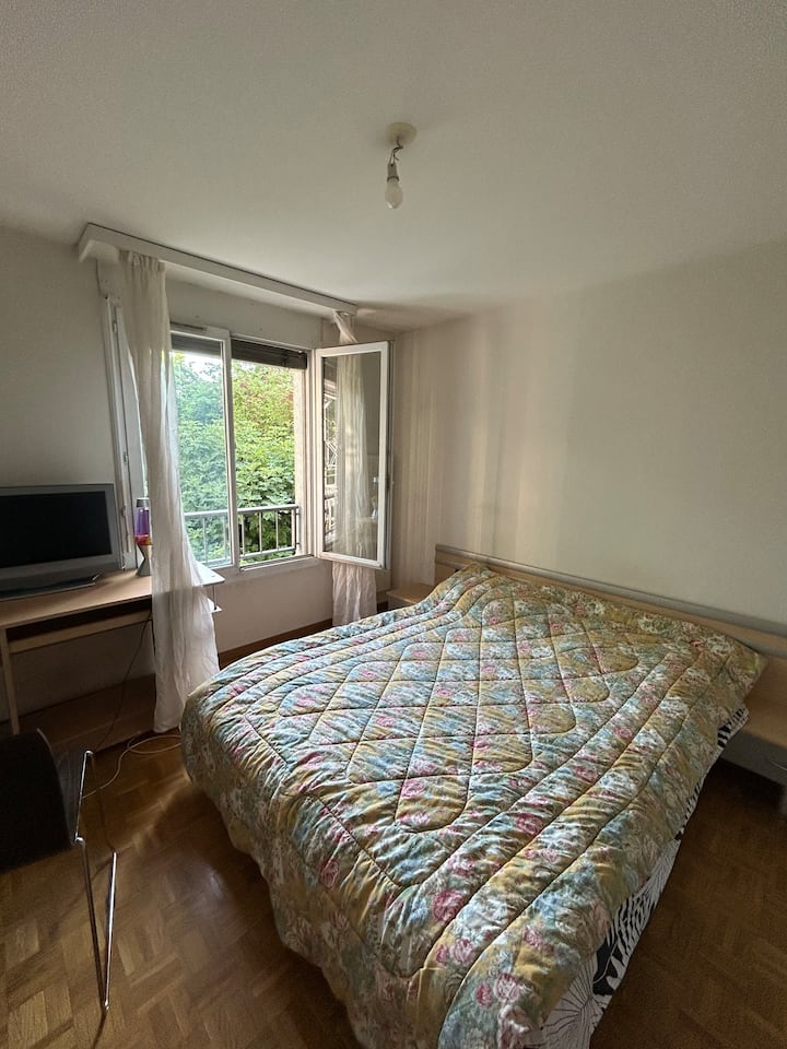 Chambre Spacieuse Et Lumineuse Chez Lhabitant - Geneva