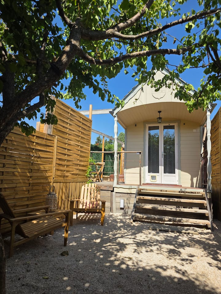Ailéa - Tiny House Avec Jacuzzi Privatif - Beaumes-de-Venise