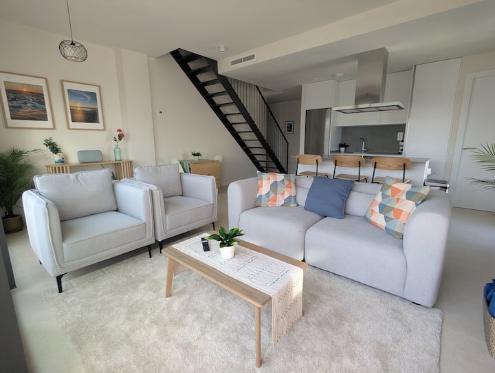 Penthouse | 80m² Rooftop & Terrace | Beach & Golf - Chipiona