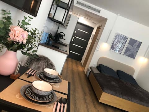 Top Airbnb: Stylist apartment with lake access in Marcali