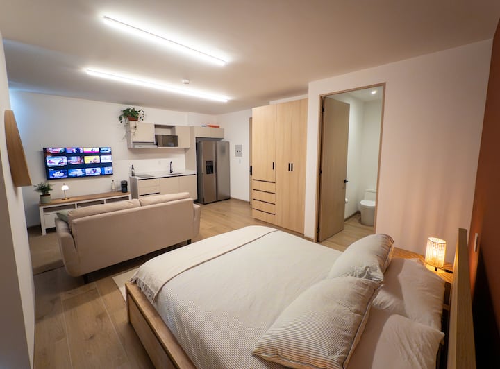 Luma Loft | Modern Loft Near Roma & Centro - México