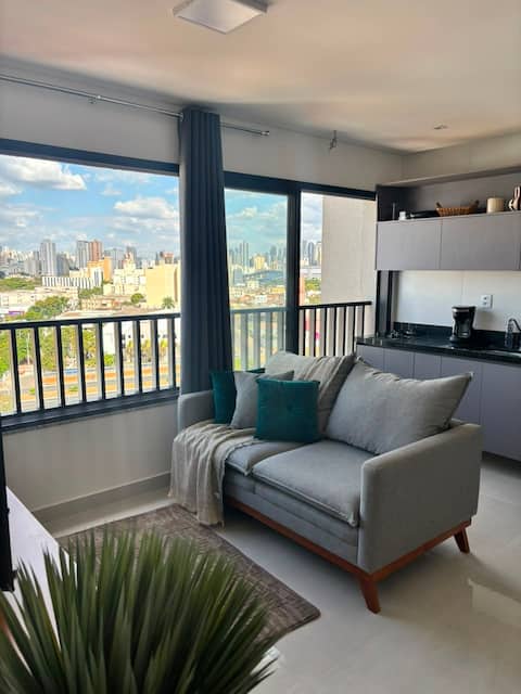 Top Airbnb: Premium Executive Apartment | Air Conditioning • Suite • Pool em Goiânia