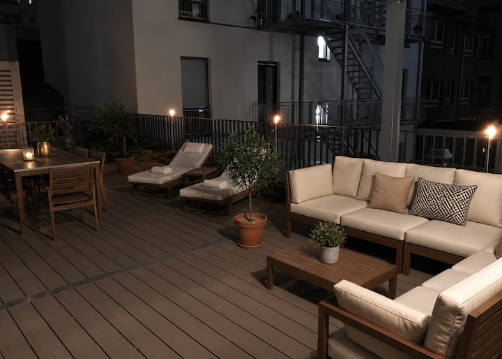Moderne City-wohnung Mit Großer, Ruhiger Terrasse - Frankfurt