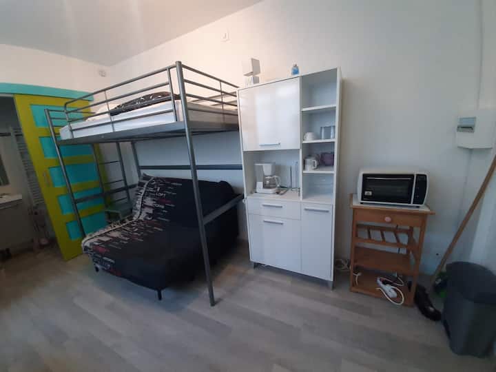 Studio Turquoise,3pers, Espace Vert, Animaux Admis - Berck