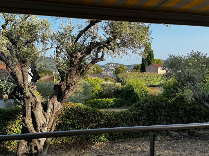 Vue Mer  Plage à 7 Min  Jardin Privé - Bandol