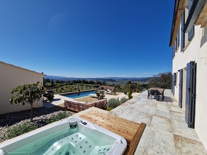 Villa Le Belvédère En Luberon - 阿普特