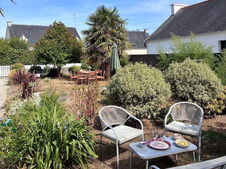 Maison Chaleureuse Avec Jardin Clos - Bénodet