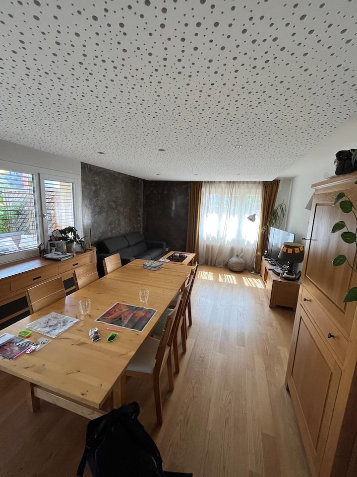Magnifique Appartement Avec Terrasse, Balcon, Vue - Sion