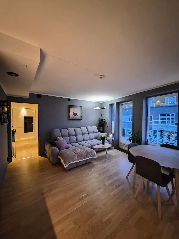 Top-floor Oslo Apt Fiber, Balcony, City View - Oslo