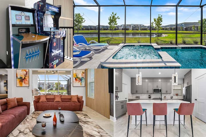The Breathtaking | Designer Suites, Next To Disney - Orlando