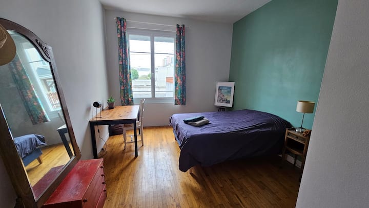 Chambre Spacieuse Et Au Calme Près De La Plage - Trignac