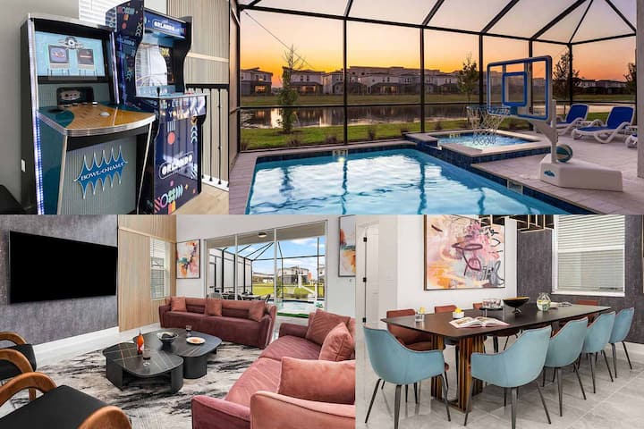 The Spellbinding | Stunning New Home Near Disney - Orlando