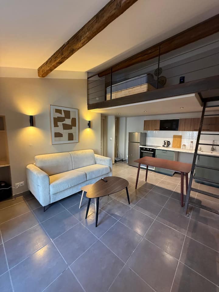 L'instant Beige  Cocon Climatisé En Ville - Nîmes