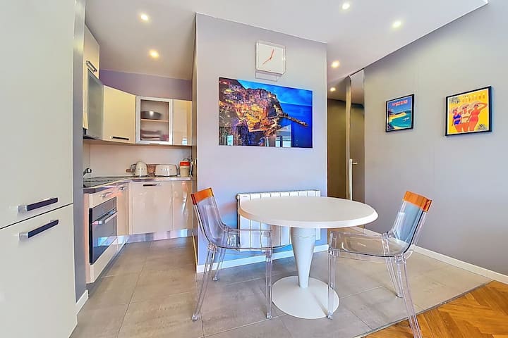 Studio Au Cœur De Juan-les-pins - Plages à 100m - Antibes