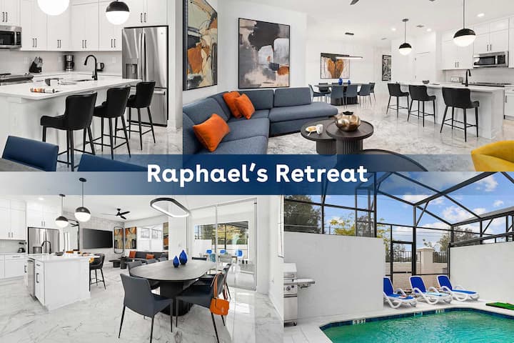 Raphael's Retreat |Villa W/ Safari Br - Near Parks - Orlando