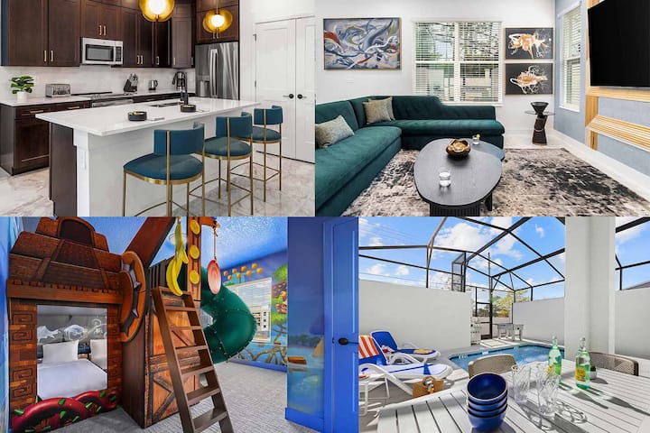Villa Joie De Vivre | Luxe Brs & Pool - Near Parks - Orlando